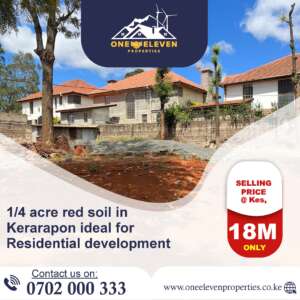1/4 Acre Red Soil In Kerarapon